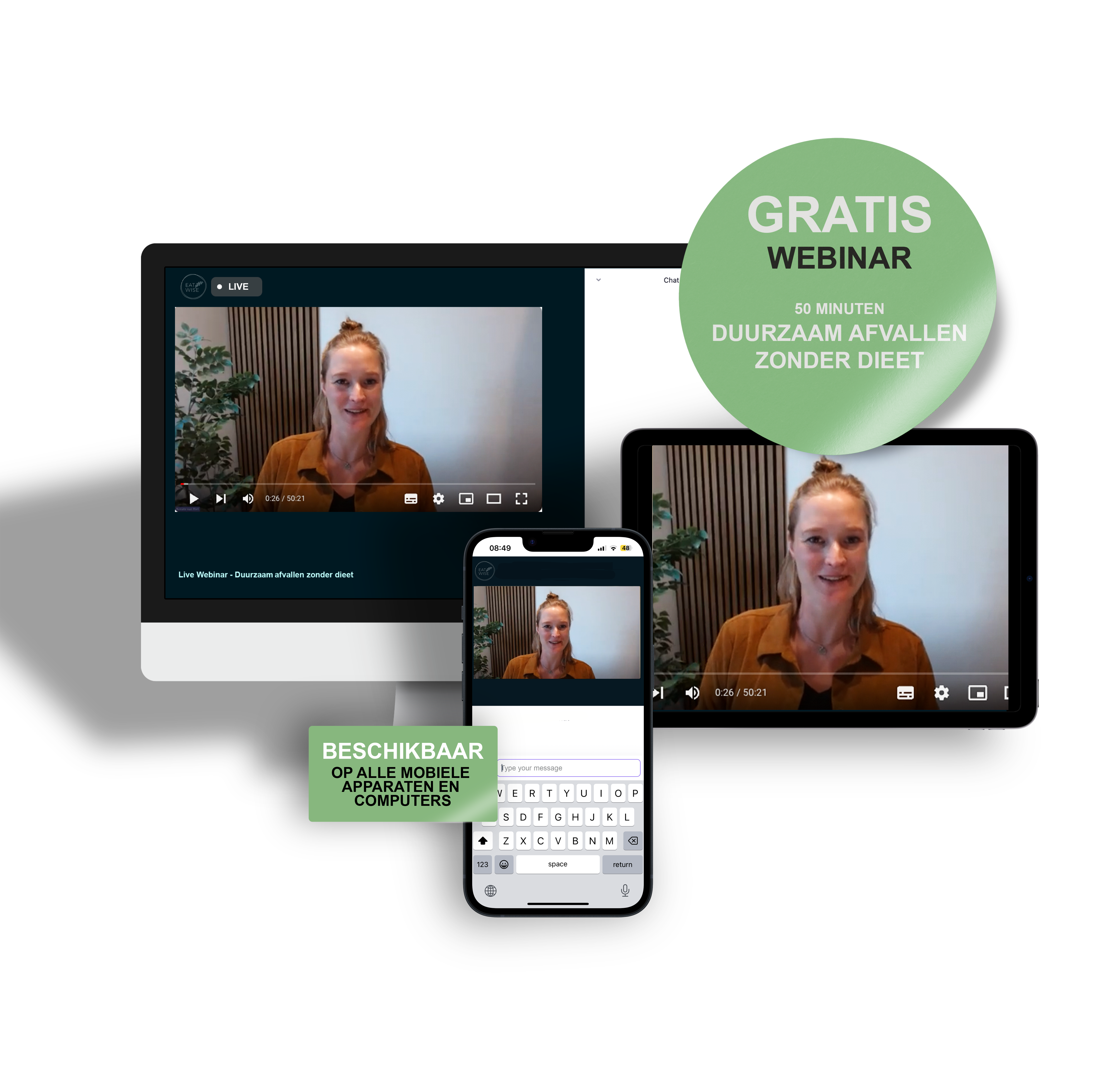 Webinar duurzaam afvallen zonder dieet